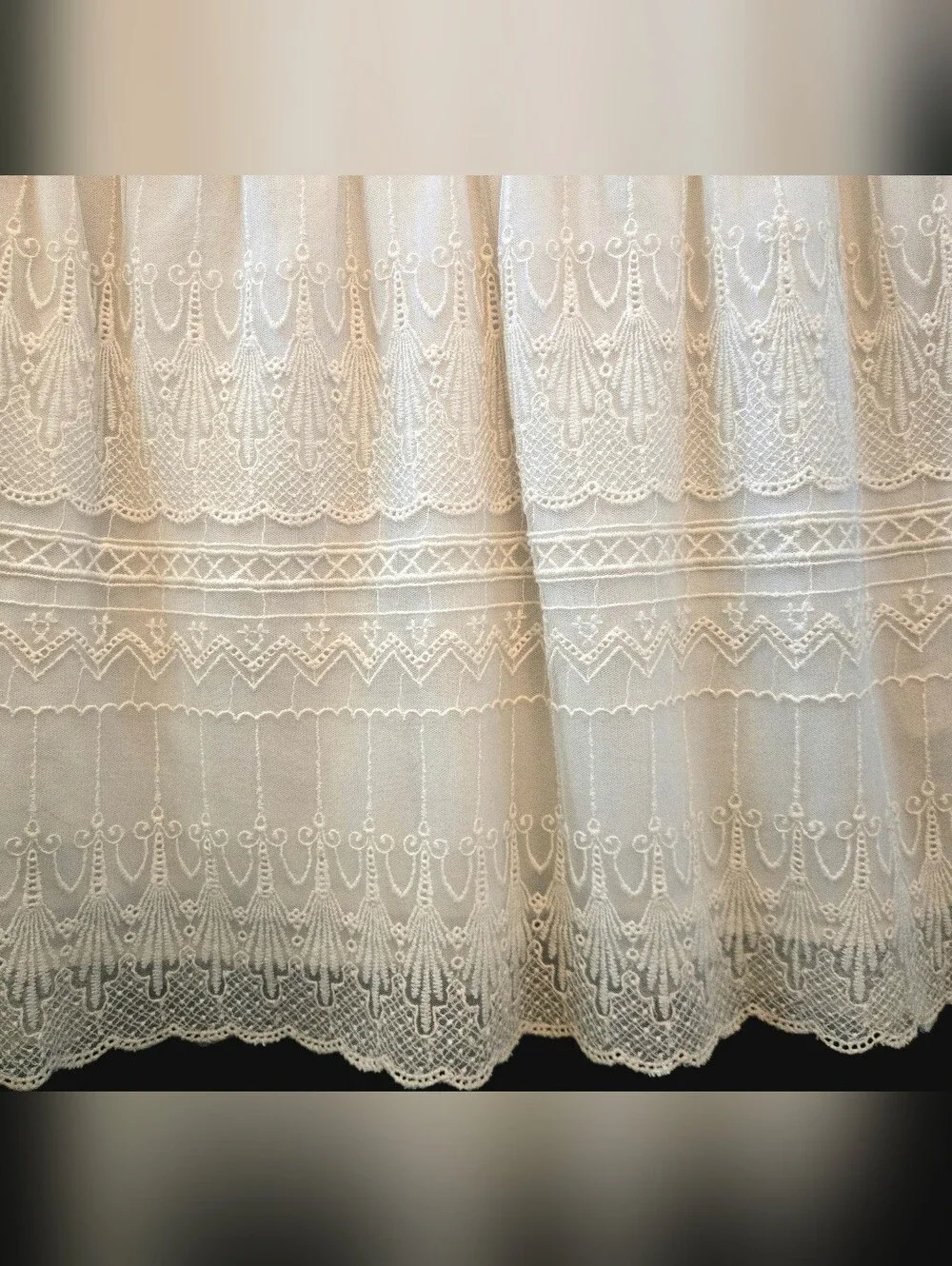 Free People Cream Lace Detail Dress